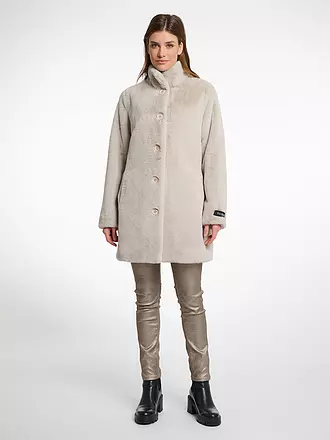 RINO&PELLE | Manteau en fausse fourrure NONNA | creme